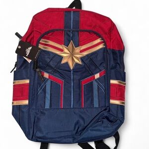Marvel Star Emblem Backpack - Red, Blue, and Gold